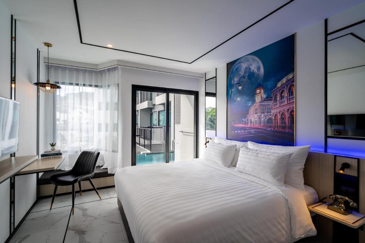 Deluxe Unterkunft mit Kingsize-Bett und Poolzugang