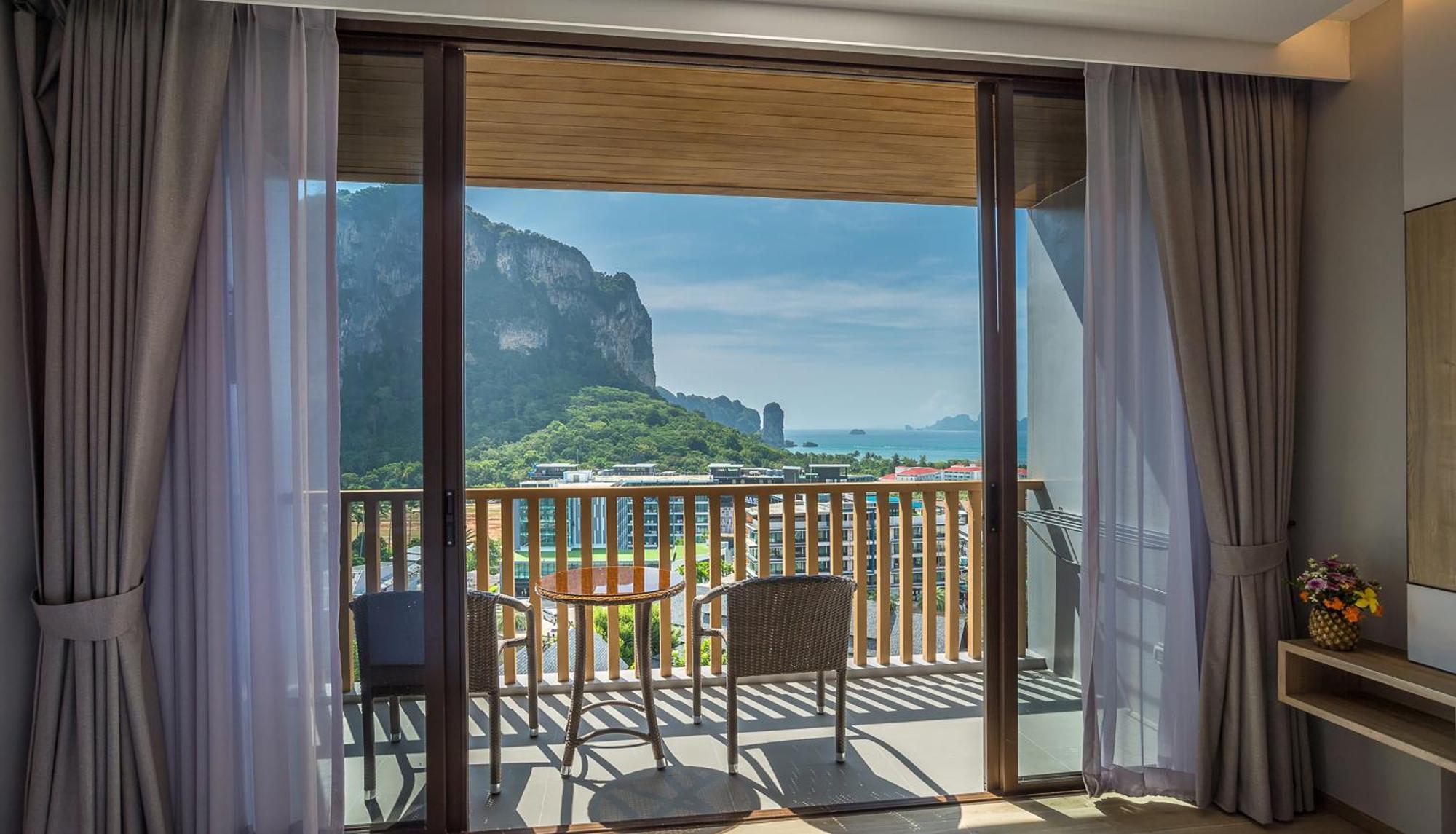 Suite 1 Lit King-Size avec Balcon - Vue sur Mer