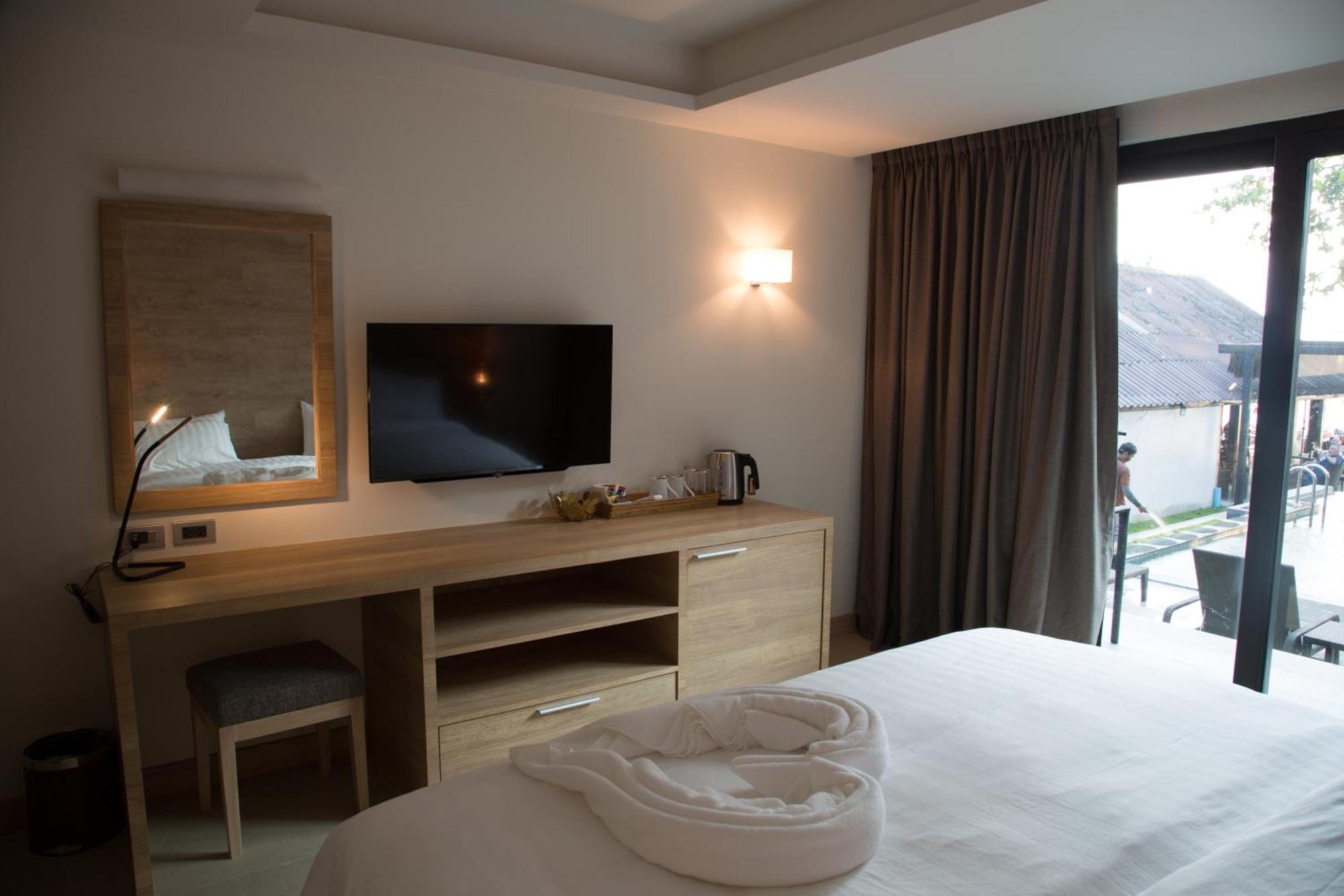 Superior Zimmer mit Poolblick.