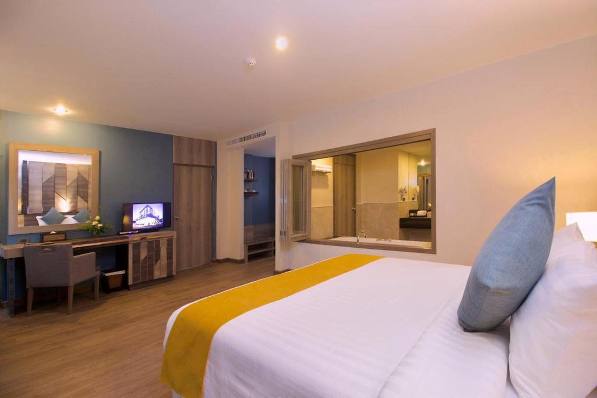 Grand Deluxe Doppel-/Zweibettzimmer