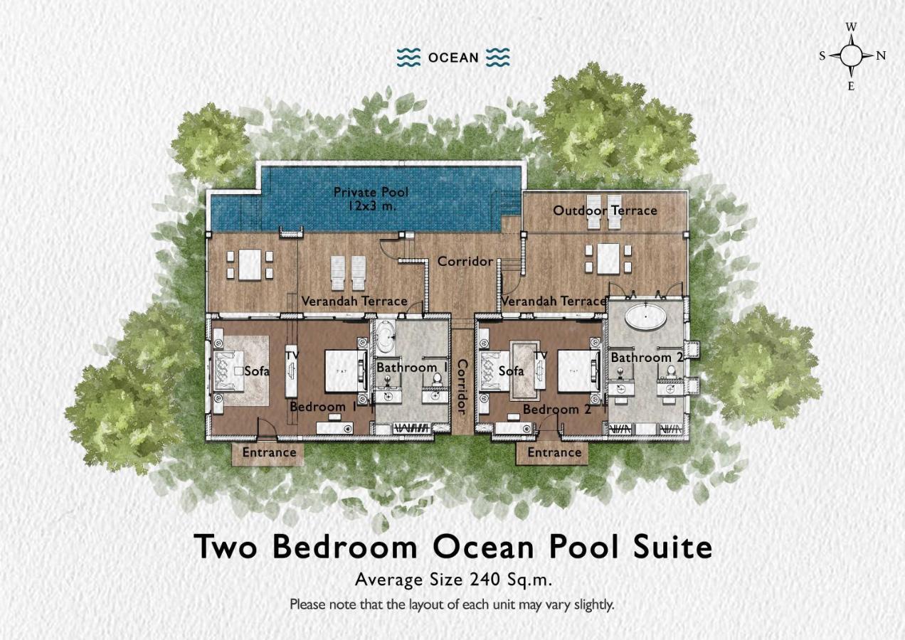 Two Bedroom Ocean Pool Suite