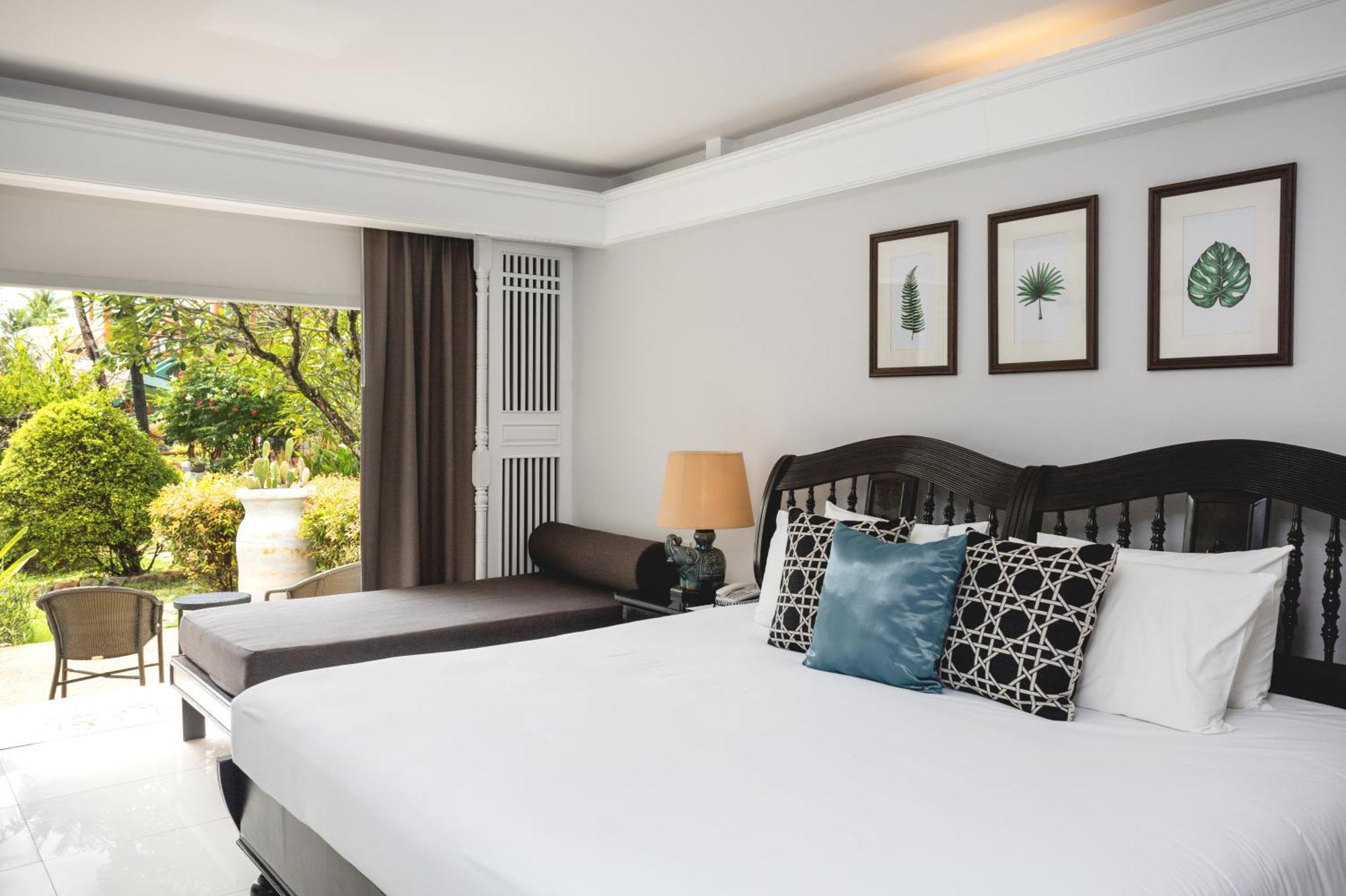 Deluxe Zimmer mit Terrasse und Zugang zum Garten
