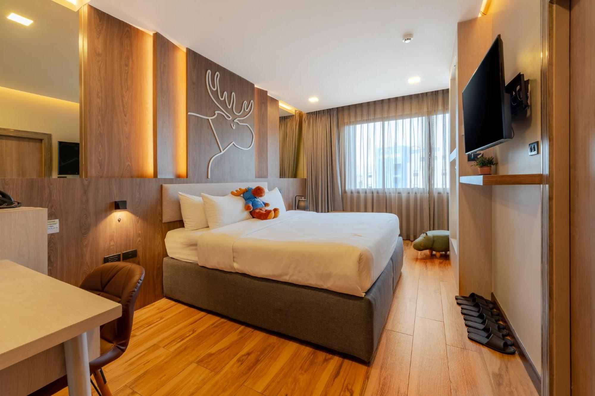 Deluxe Kamer met Kingsize Bed en Bad