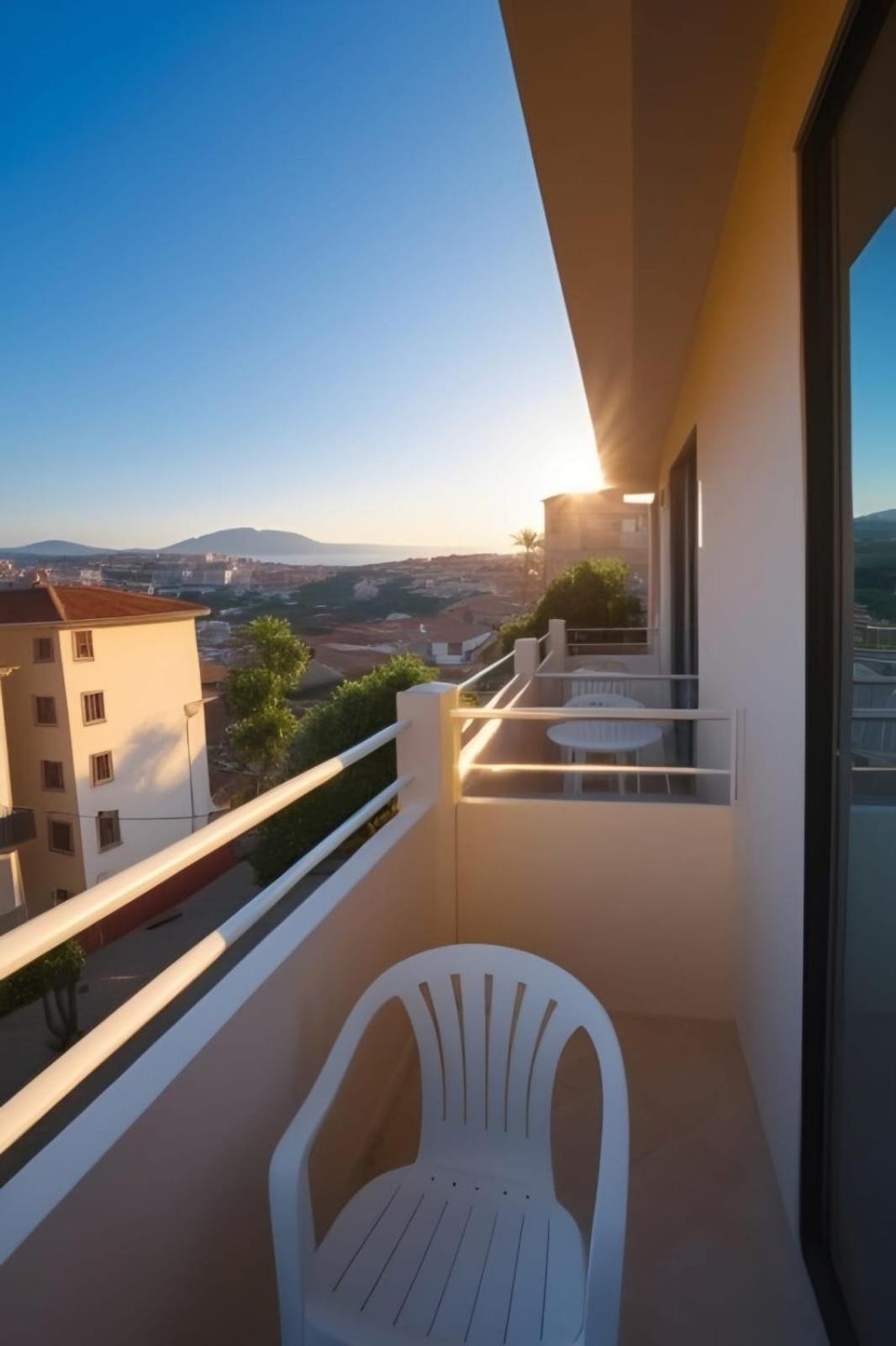 Tweepersoonskamer met 2 Aparte Bedden en Balkon