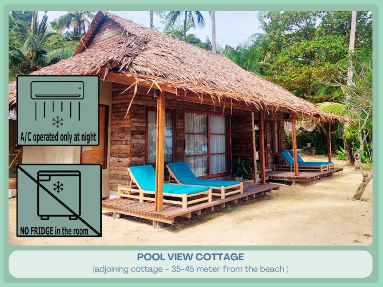 Pool View Bungalow Adjoining