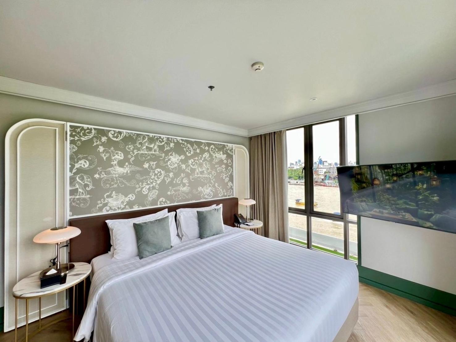 Suite mit 2 Schlafzimmern und Flussblick (Kingsize-Bett)