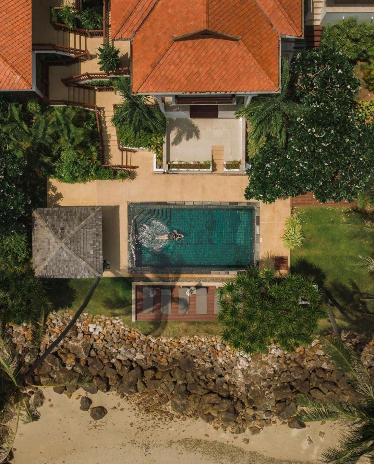 Two Bedroom Oceanfront Pool Residence