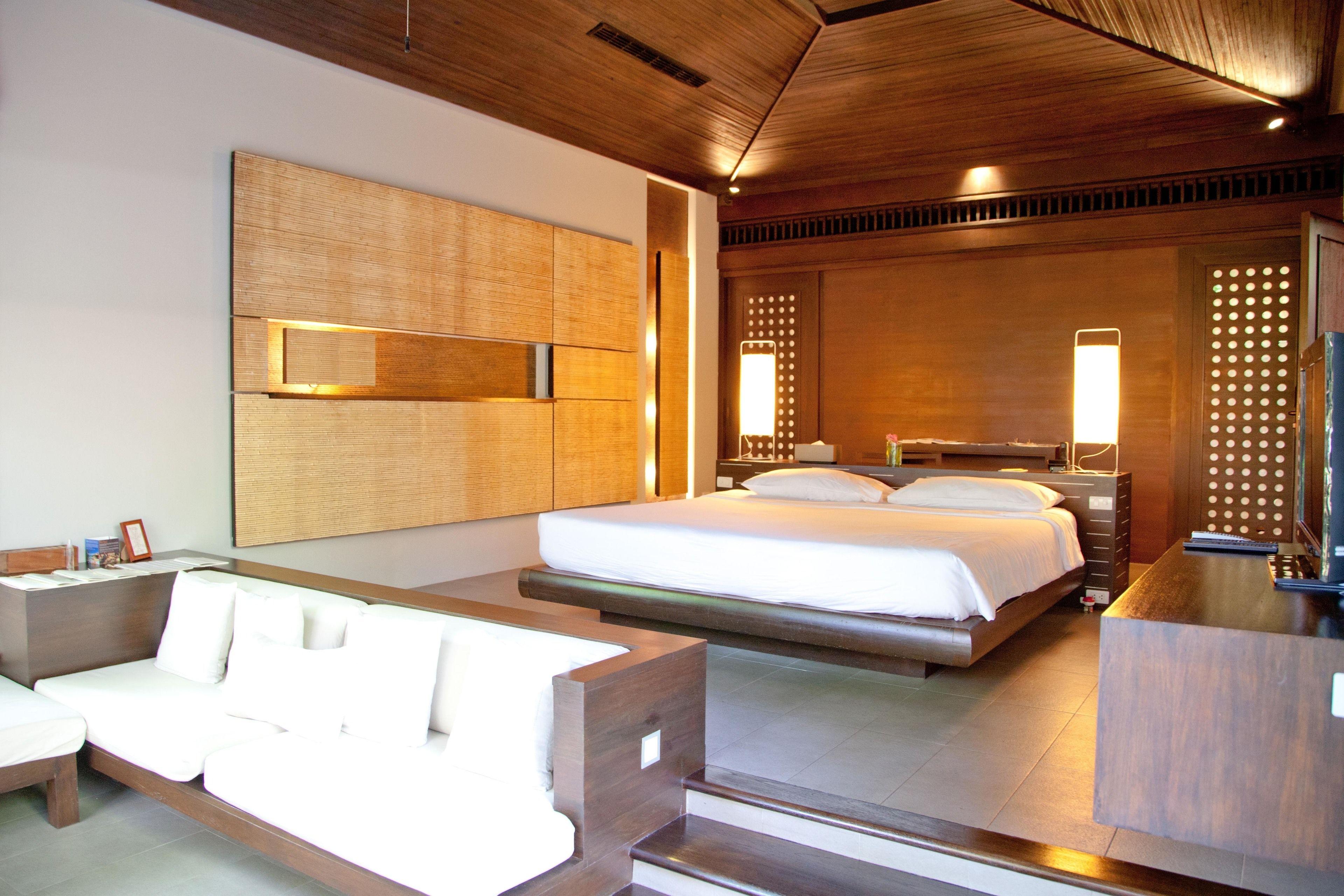 Familiensuite mit 1 Schlafzimmer und Gartenblick