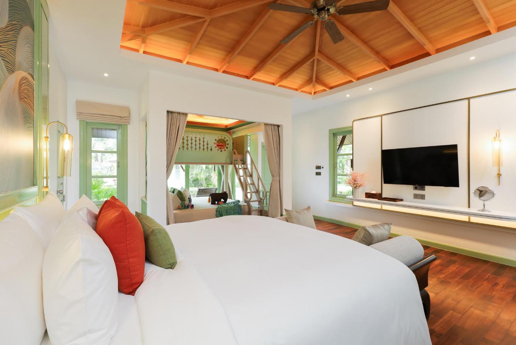 Familiensuite mit Balkon