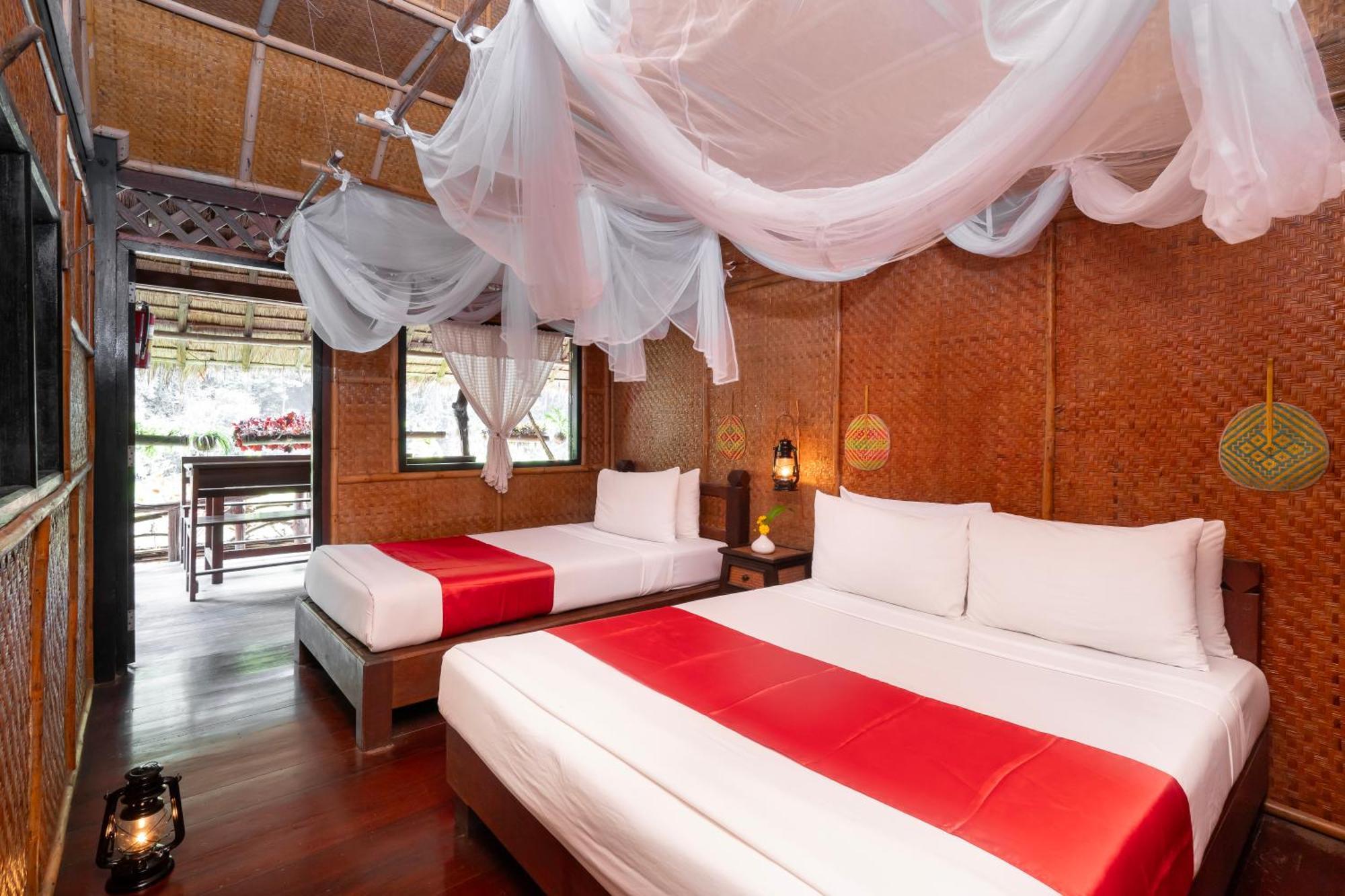 Raft Triple room & include join boat check check out