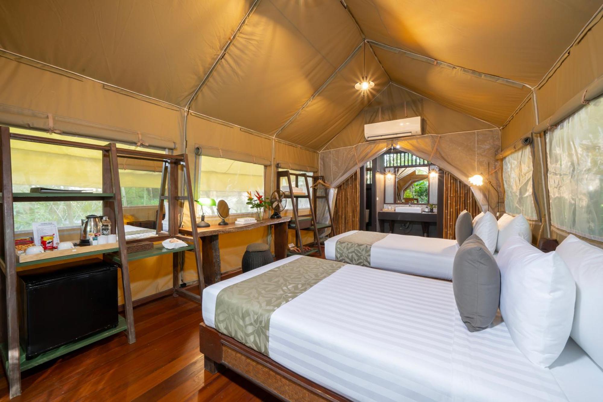 Superior Tent Private Bathroom &