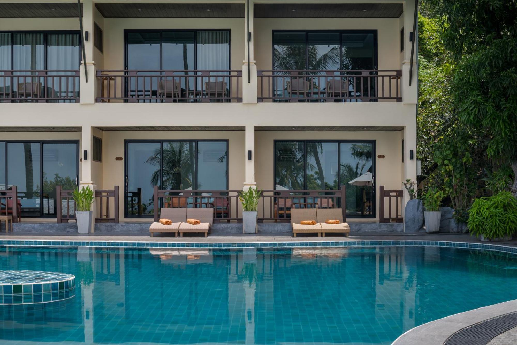 Chambre Double ou Lits Jumeaux de Luxe avec Accès Piscine