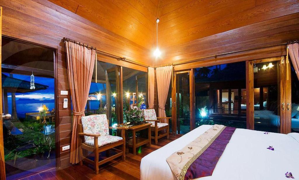 Villa mit 1 Schlafzimmer und Meerblick