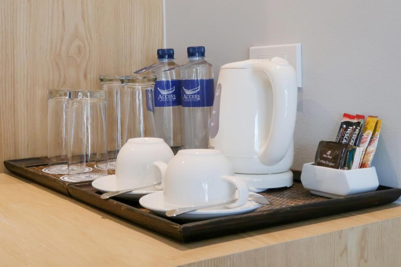 Deluxe Doppel-/Zweibettzimmer mit Zugang zum Pool